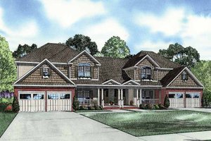 Traditional Exterior - Front Elevation Plan #17-2854