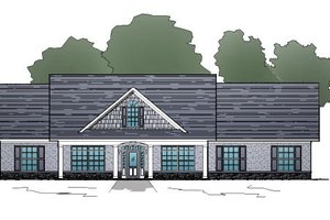 Traditional Exterior - Front Elevation Plan #123-108