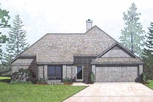 Dream House Plan - Exterior - Front Elevation for Traditional House Plan #45-414 - 3 bed, 2 bath