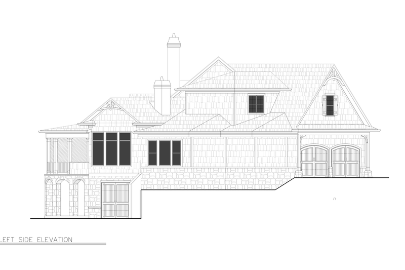 House Plan Design - Exterior - Other Elevation for Classical House Plan #54-713 - 4 bed, 3.5 bath