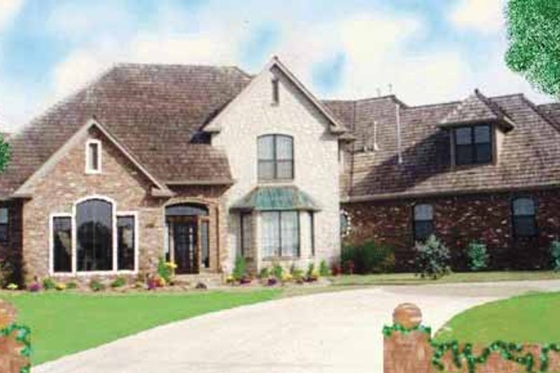 Dream House Plan - Traditional Exterior - Front Elevation Plan #52-239