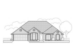Traditional Exterior - Front Elevation Plan #65-123