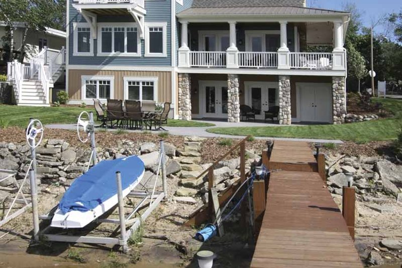 Home Plan - Exterior - Rear Elevation for Traditional House Plan #928-44 - 4 bed, 3 bath