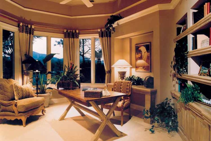 Dream House Plan - Interior - Family Room 1 for Mediterranean House Plan #930-110 - 3 bed, 4 bath