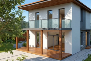 Contemporary Exterior - Front Elevation Plan #542-23
