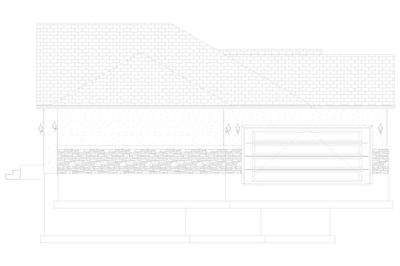 Exterior - Other Elevation 1 for Traditional House Plan #1060-172 - 3 bed, 2 bath