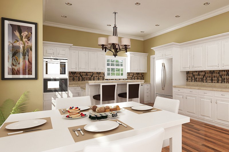 Dream House Plan - Interior - Kitchen for Traditional House Plan #45-569 - 4 bed, 2.5 bath