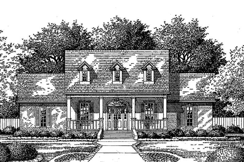 Architectural House Design - Classical Exterior - Front Elevation Plan #472-216