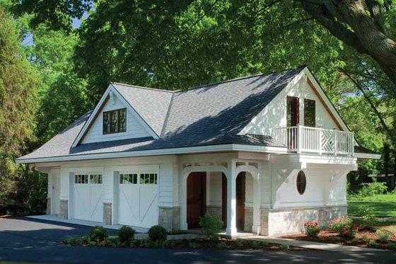 Exterior - Other Elevation for Country House Plan #928-233 - 4 bed, 4 bath