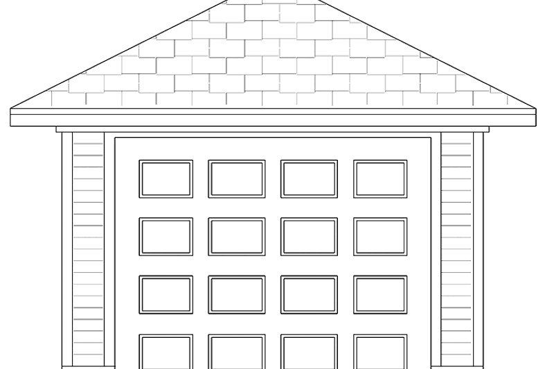 Home Plan - Traditional Exterior - Front Elevation Plan #84-720