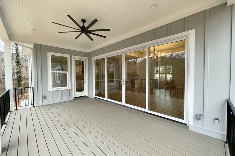 Home Plan - Exterior - Covered Porch 1 for Modern House Plan #437-127 - 4 bed, 3 bath