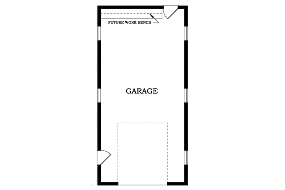 Floor Plan - Main Floor House Plan #47-1068, 0 bath
