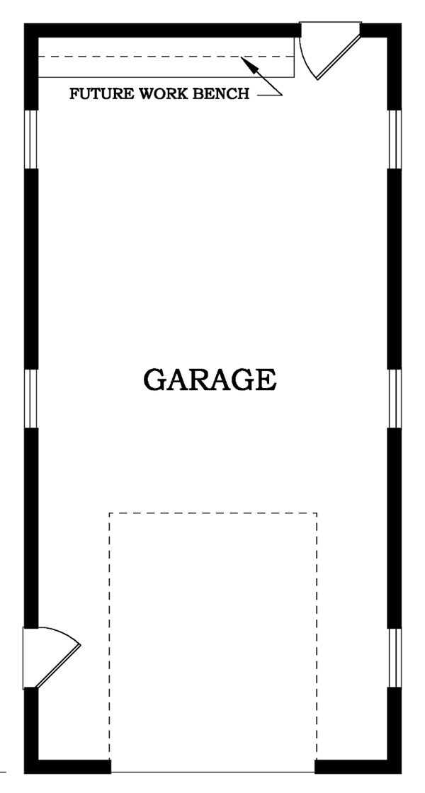 Floor Plan - Main Floor Plan #47-1068