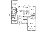 European Style House Plan - 3 Beds 3.5 Baths 4995 Sq/Ft Plan #81-641 