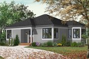 Cottage Style House Plan - 2 Beds 1 Baths 994 Sq/Ft Plan #23-166 