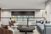 Modern Style House Plan - 2 Beds 2 Baths 2013 Sq/Ft Plan #455-587 
