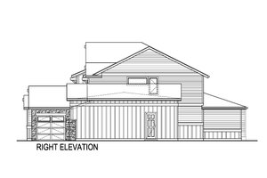 Exterior - Other Elevation 1 for Traditional House Plan #569-68 - 5 bed, 4.5 bath