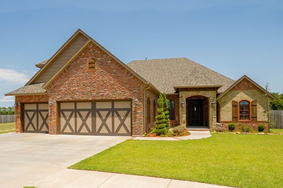 Exterior - Front Elevation for Traditional House Plan #65-524 - 3 bed, 2.5 bath