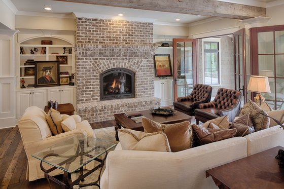 Interior - Family Room for Farmhouse House Plan #928-409 - 4 bed, 4.5 bath