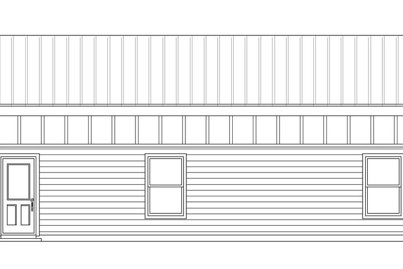 Architectural House Design - Exterior - Other Elevation for Contemporary House Plan #932-109, 0 bath