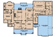 Farmhouse Style House Plan - 4 Beds 3 Baths 2635 Sq/Ft Plan #923-269 