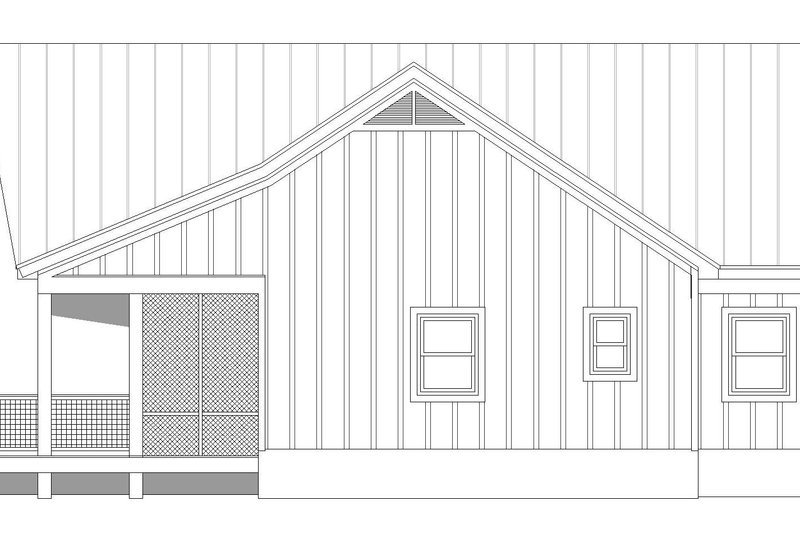 Home Plan - Exterior - Other Elevation for Country House Plan #932-400 - 2 bed, 2 bath
