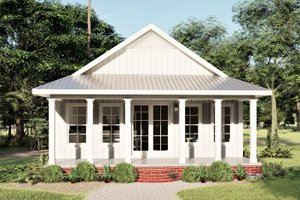 Traditional Exterior - Front Elevation Plan #44-245