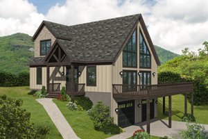 Traditional Exterior - Front Elevation Plan #932-434