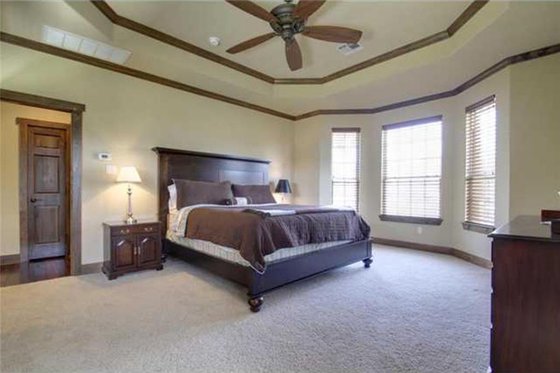 Interior - Master Bedroom for Traditional House Plan #80-173 - 6 bed, 3.5 bath