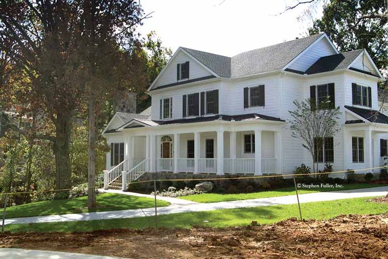 Home Plan - Exterior - Front Elevation 4 for Country House Plan #429-330 - 4 bed, 3.5 bath