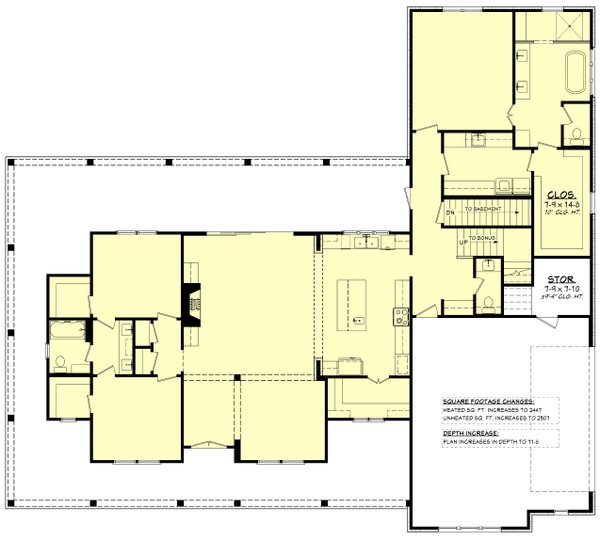 Farmhouse Floor Plan - Other Floor Plan #430-327