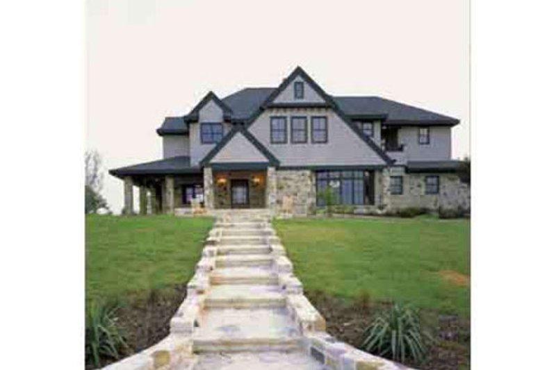 Home Plan - European Exterior - Front Elevation Plan #410-166