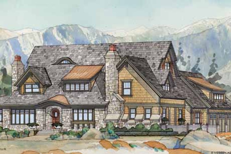 Home Plan - Craftsman Exterior - Front Elevation Plan #928-237
