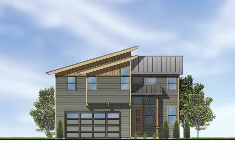 Architectural House Design - Exterior - Front Elevation Plan #569-14