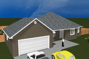 Ranch Style House Plan - 6 Beds 3 Baths 4682 Sq/Ft Plan #1060-34 