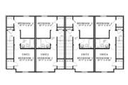 Contemporary Style House Plan - 8 Beds 4 Baths 3316 Sq/Ft Plan #17-2829 