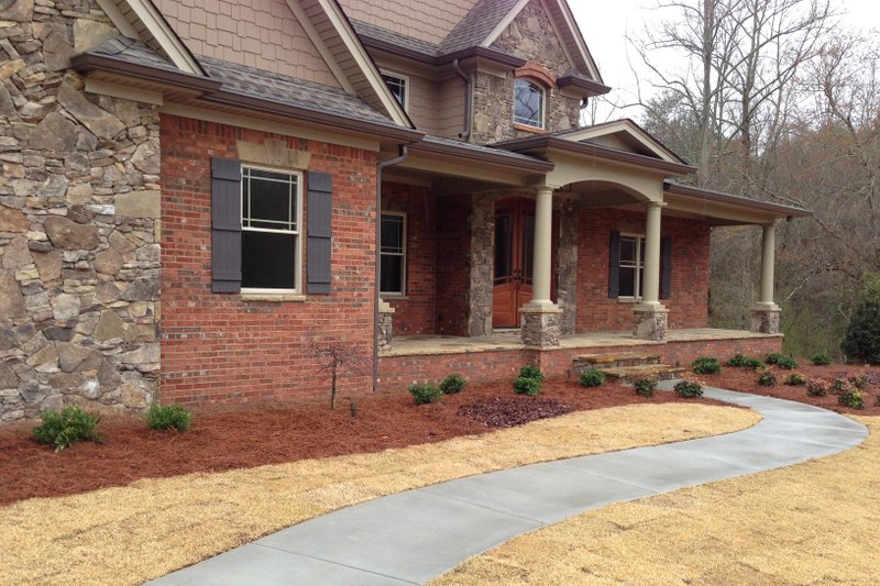 Home Plan - Exterior - Covered Porch for European House Plan #437-62 - 3 bed, 2 bath