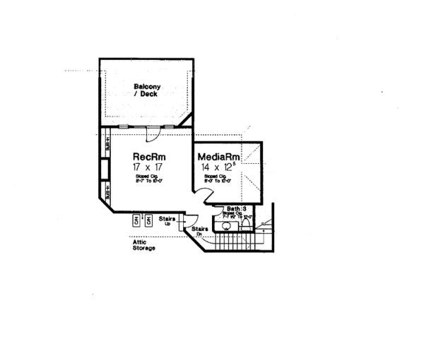 Dream House Plan - European Floor Plan - Other Floor Plan #310-1238
