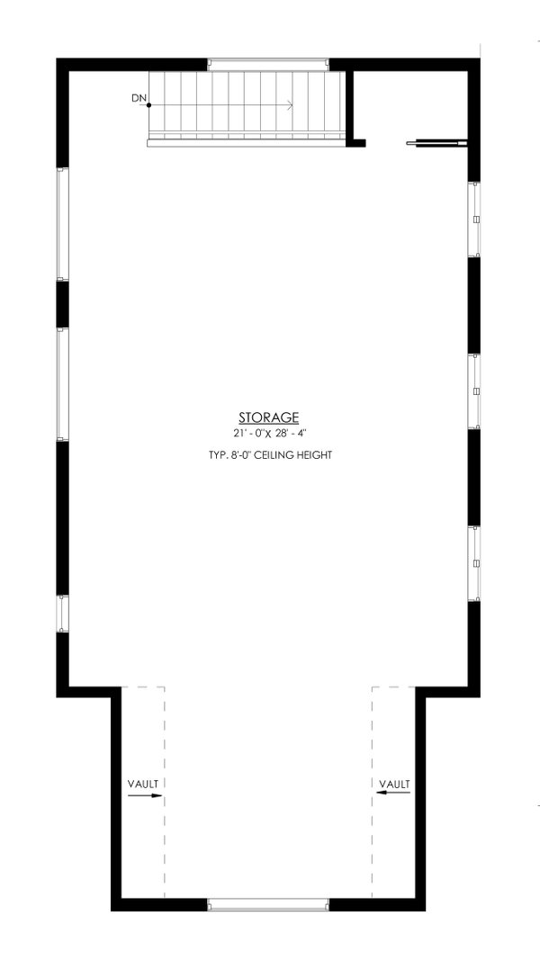 House Blueprint - Farmhouse Floor Plan - Upper Floor Plan #1114-10