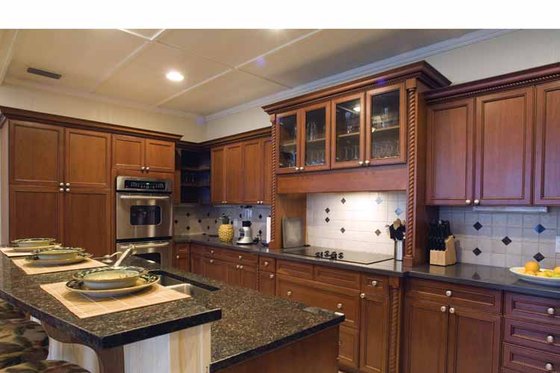 Interior - Kitchen 1 for Country House Plan #928-43 - 4 bed, 5 bath