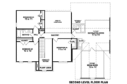 European Style House Plan - 4 Beds 3.5 Baths 2555 Sq/Ft Plan #81-908 