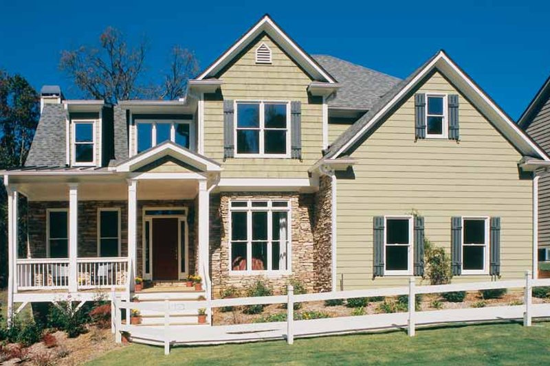 Dream House Plan - Exterior - Front Elevation 4 for Classical House Plan #927-655 - 4 bed, 3 bath