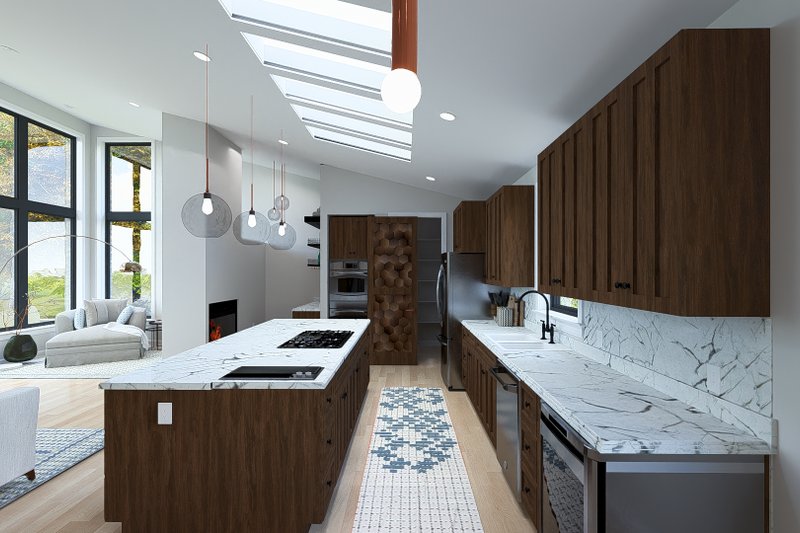 Home Plan - Interior - Kitchen 1 for Modern House Plan #1060-236 - 4 bed, 4 bath