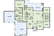 European Style House Plan - 3 Beds 3.5 Baths 4076 Sq/Ft Plan #17-2491 