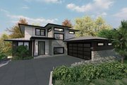 Contemporary Style House Plan - 3 Beds 3.5 Baths 2835 Sq/Ft Plan #1101-6 