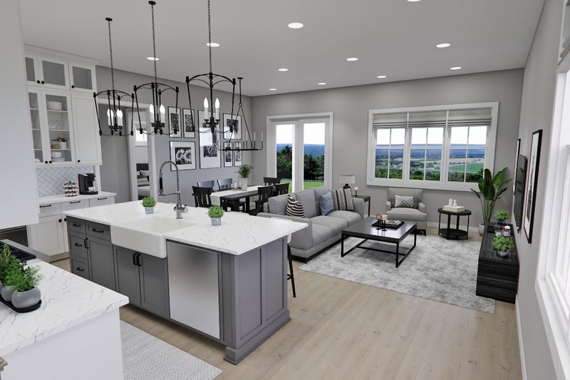 Dream House Plan - Interior - Kitchen 2 for Craftsman House Plan #51-1289 - 3 bed, 3.5 bath