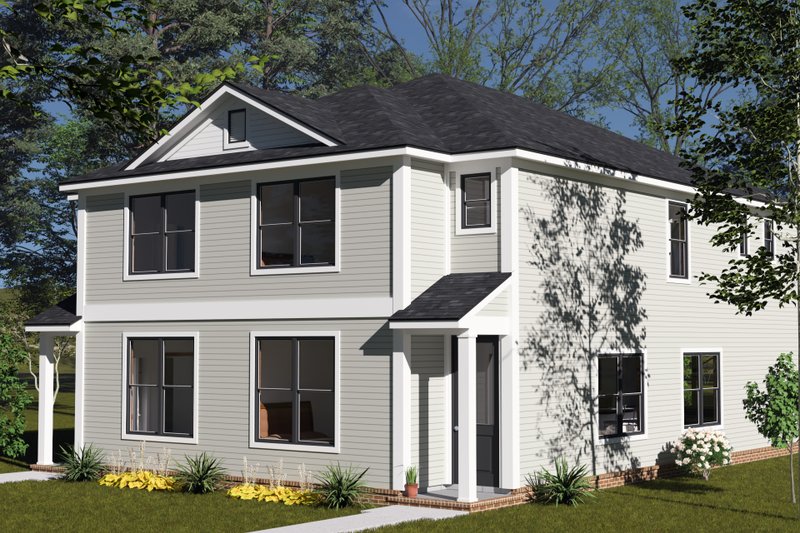 Home Plan - Exterior - Other Elevation for Traditional House Plan #513-2413 - 8 bed, 6 bath