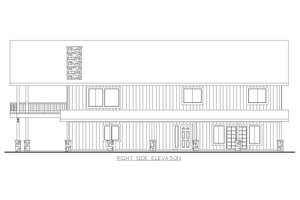 Exterior - Other Elevation 1 for Barndominium House Plan #117-1008 - 3 bed, 3 bath