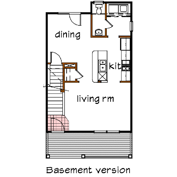 Architectural House Design - Cottage Floor Plan - Other Floor Plan #79-121