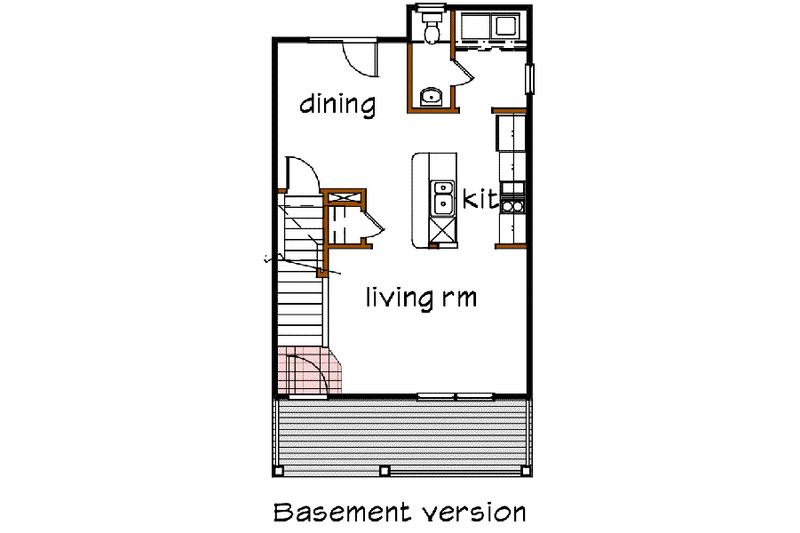 House Blueprint - Floor Plan - Other Floor for Cottage House Plan #79-121 - 3 bed, 1.5 bath